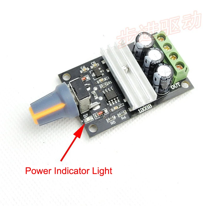 Устройство управления скоростью двигателя ШИМ постоянный ток 6 в 12 В 24 28 3 А новый