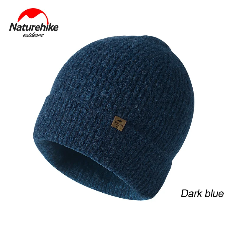 Зимняя Вязаная Шерстяная Шапка Naturehike уличная Толстая шапка s горячие шапки для