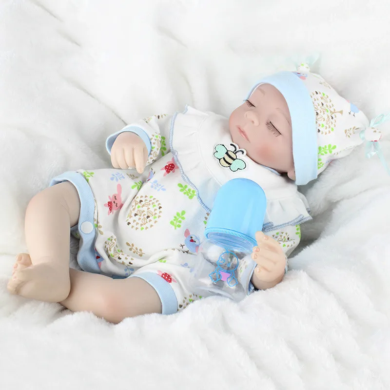 

16 Inches Alive Baby Dolls Reborn Babe Doll Kids Playmates Toys Birthday Christmas New Year Gifts Bebe Juguetes Babies Toys