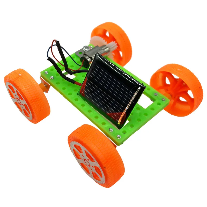 DIY аксессуары для игрушечного автомобиля на солнечной батарее мини игрушка