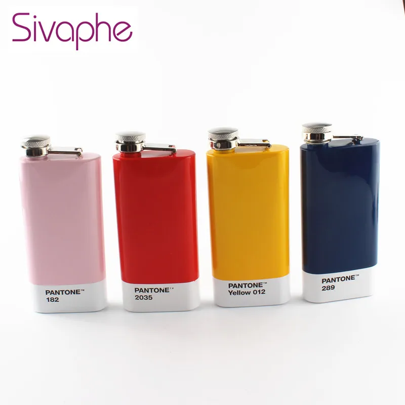 Нержавеющая сталь термокружки Портативный Drinkware виски мини Егермейстера горшок