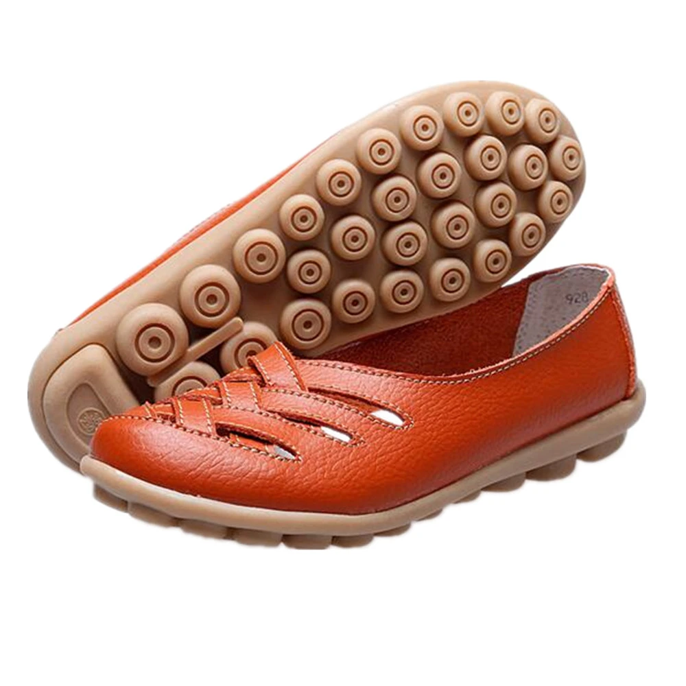 ROVIOLF Кол Во Продаж Женщины Полые Квартиры Обувь Женские Случайные Плоские туфли