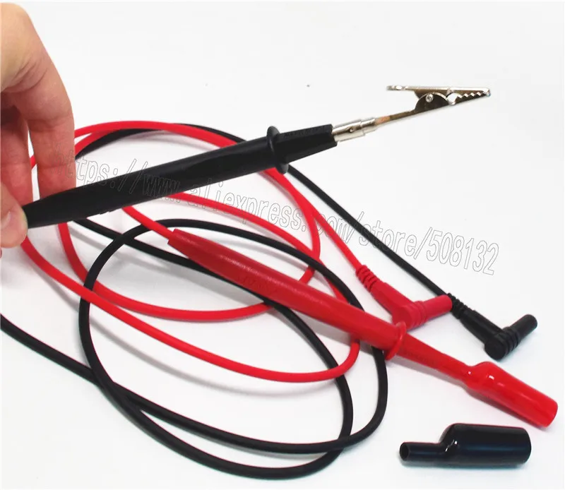 Изолированный ПВХ 4 мм испытательный конец острый наконечник с винтом + Резьбовая