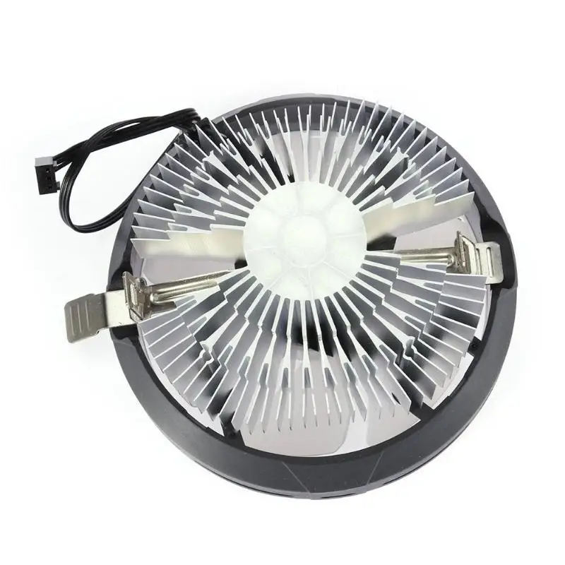 DC12V 12 см ПК Тихая процессорный кулер светодиодный диафрагма Процессор охлаждающий вентилятор гидравлический подшипник радиатора для i3/i5/i7/AMD/775/1150/1151/115
