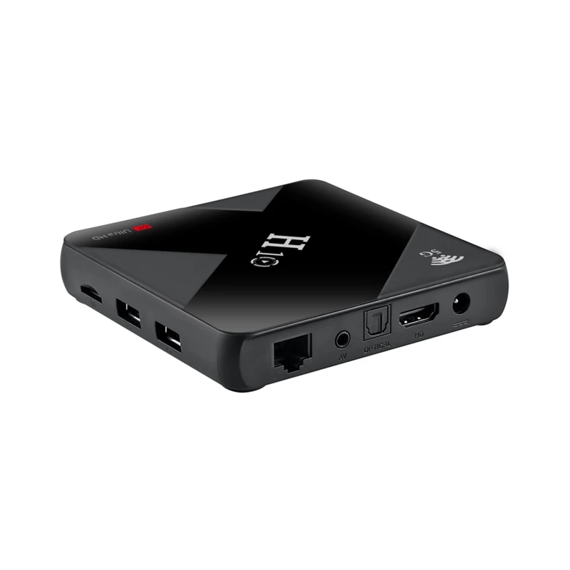 Новый H10 Android 9 0 Smart Tv Box 4 Гб 64 Allwinner H6 четырехъядерный 6K телеприставка двойной Wifi 2