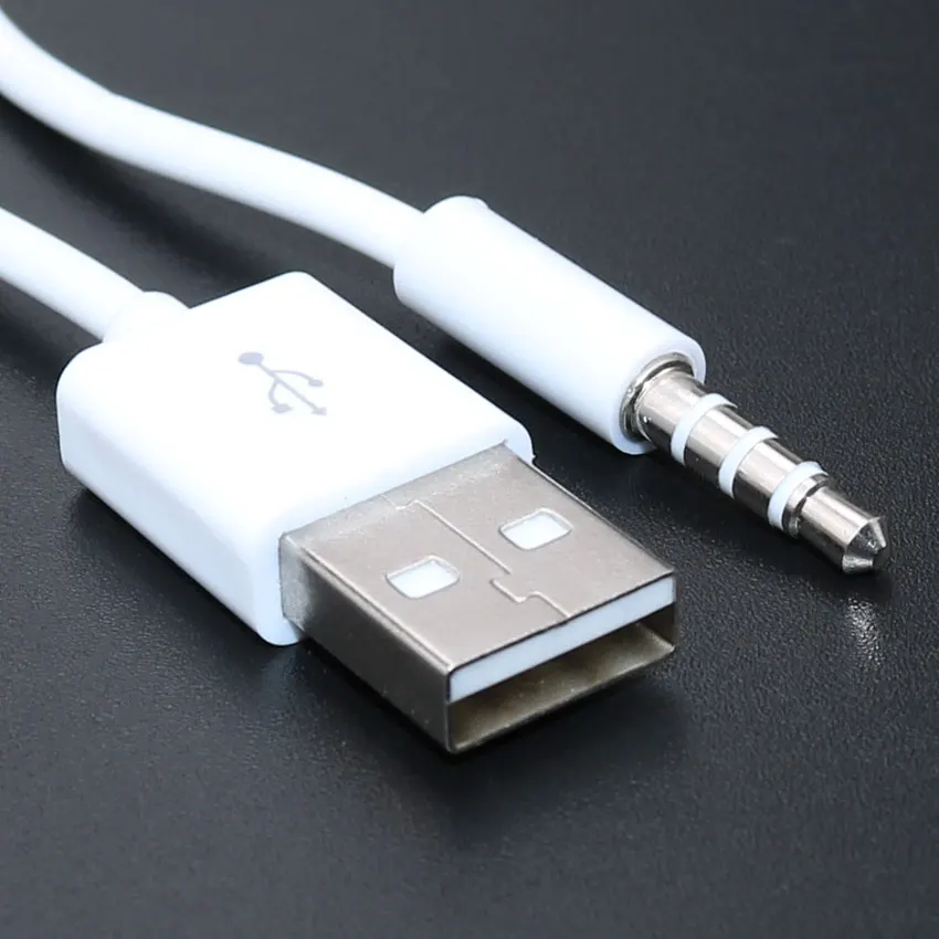 Кабель адаптер YuXi USB для передачи данных/зарядки 3 5 мм аудиоразъем AUX 2 0|Кабели