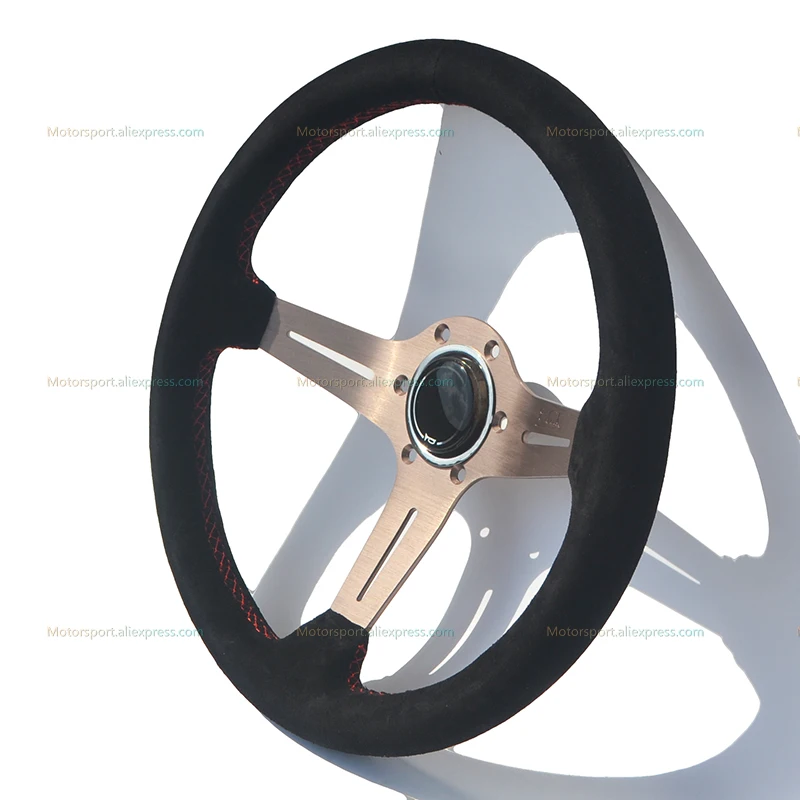 Титановые заклепки спицы замша/кожа ND глубокое блюдо дрейфующий автомобиль