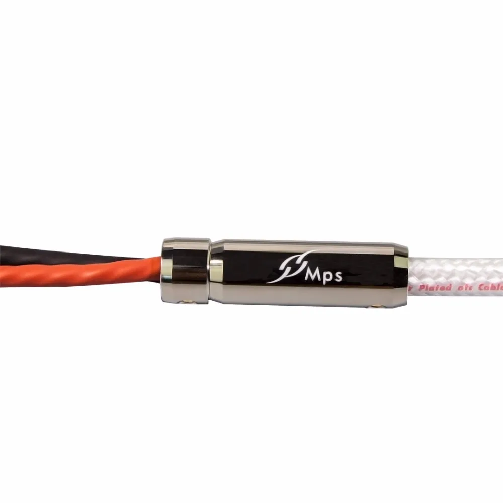 MPS M-8SP HiFi 99.9997% OFC серебристый Hi-Fi кабель для динамика провод Bi Wire динамик AMP аудио 24K