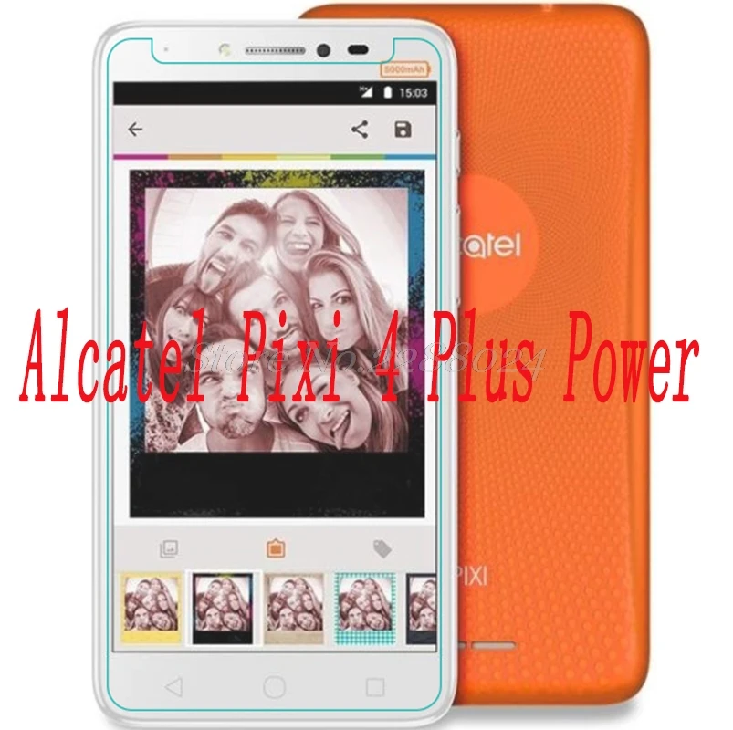 Закаленное стекло 9h для смартфона Alcatel Pixi 4 Plus Power 5023E 5023F 5023 защитная пленка защита