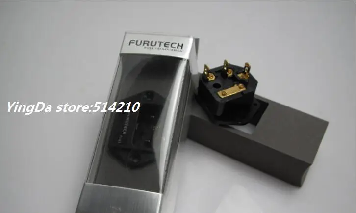 1 шт. FURUTECH FI 03 (G)24K позолоченная розетка IEC 03G с предохранителем|socket|socket iecsocket fuse |