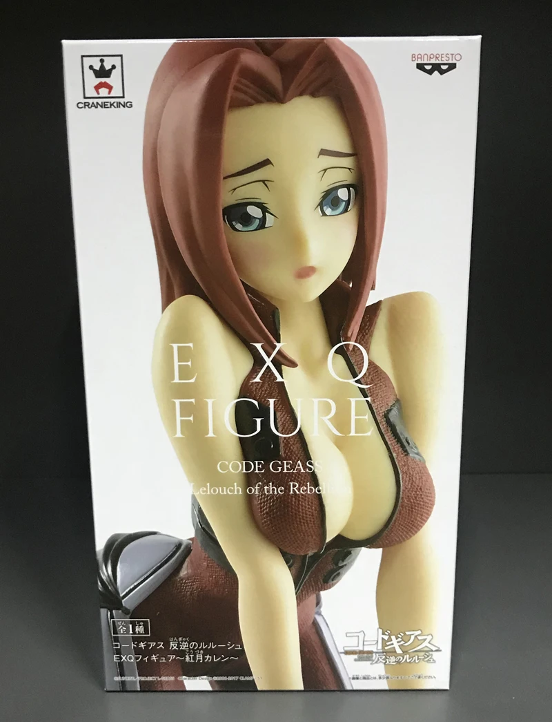 Японское аниме Code Geass: Lelouch of the мятеж оригинальная Коллекционная Фигурка Banpresto EXQ