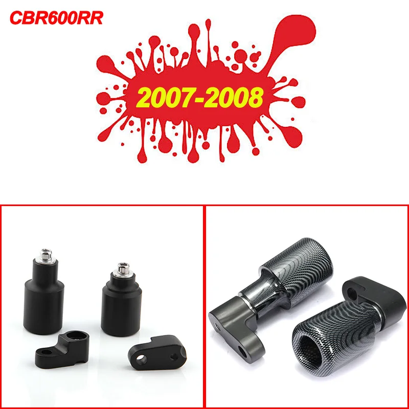 

For Honda CBR600RR CBR 600RR CBR 600 RR 03-06 09-12 07-08 No Cut Frame Slider Crash Pads Falling Protector 2004 2005 2006 2007