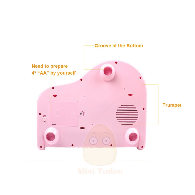 Клавиатура музыкальные инструменты игрушка пианино с микрофоном электронные