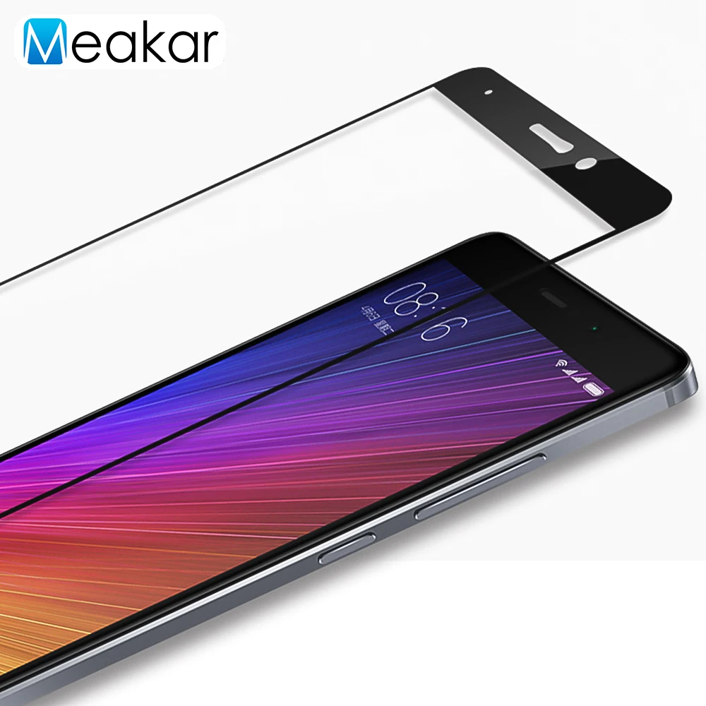 9H 2.5D полное покрытие 5.7For Xiaomi Mi 5S Plus закаленная Защитная стеклянная пленка для