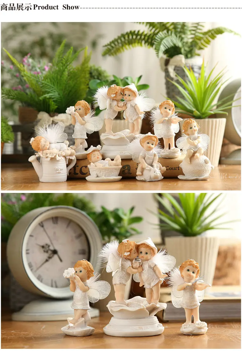 

SuDoll Cute angel baby Christmas Friends Resin Doll for Child Gift