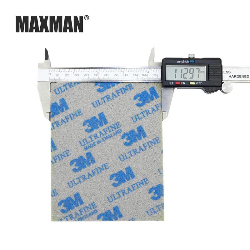 MAXMAN 3 м губка наждачная бумага 600#800#1000# для шлифовки и полировки стекла для волочения проволоки абразивный инструмент Аксессуары ручная полировка один пакет