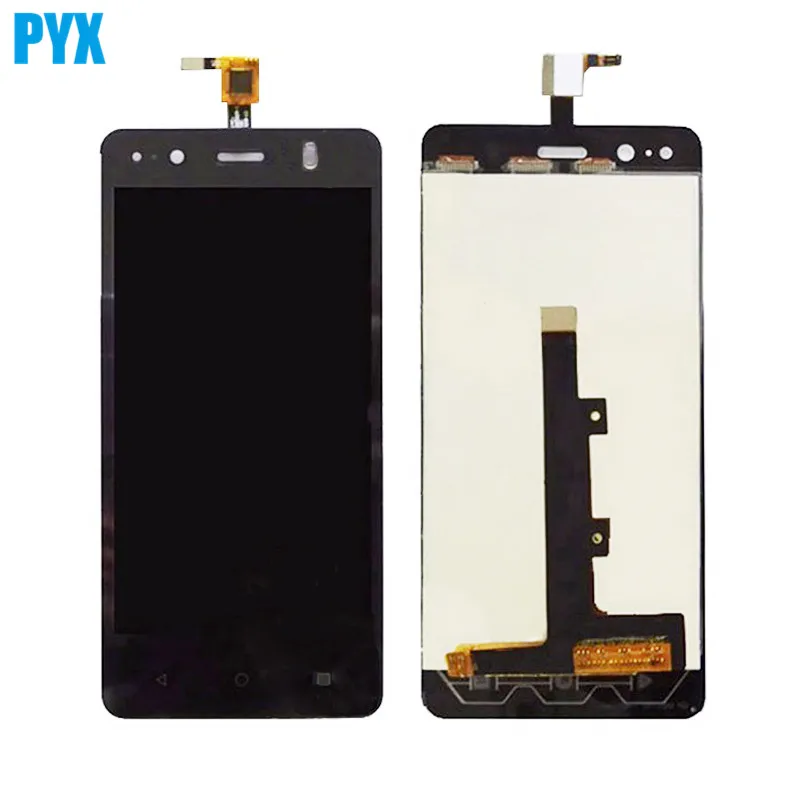 Черный Белый для BQ Aquaris M4.5 LCD с кодирующий преобразователь сенсорного экрана в