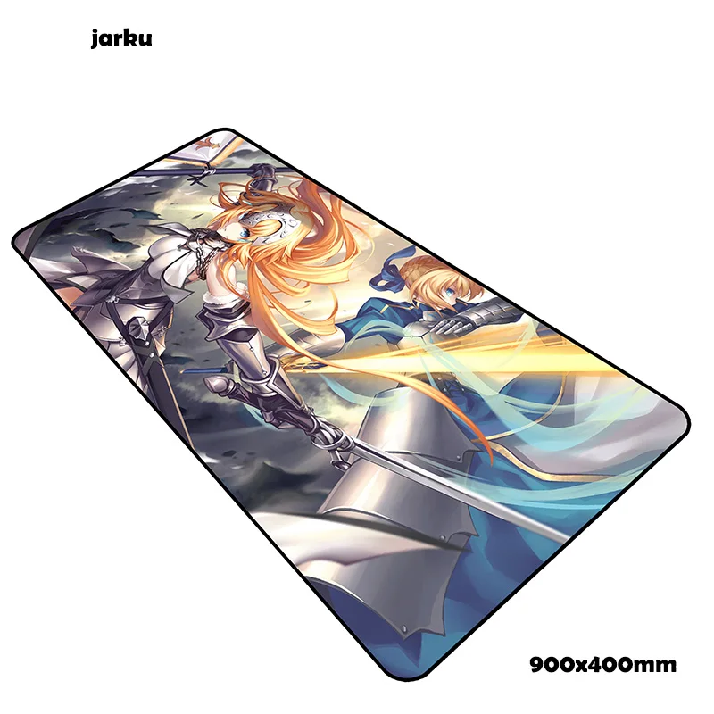 size 900x400x2mm Fate grand order коврик для мыши 900x400 мм коврики для мыши Аниме игровой коврик для мыши геймер подставка для запястья персонализированные коврики для мыши Клавиатура ПК коврик - Цвет: size 900x400x2mm