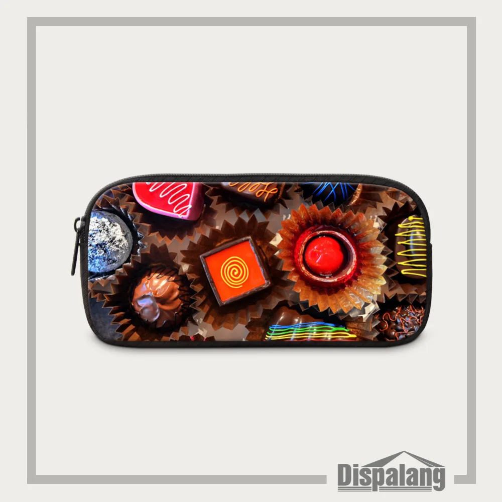 Dispalang конфеты пеналы для девочек косметичка женская Детские аксессуары школьные