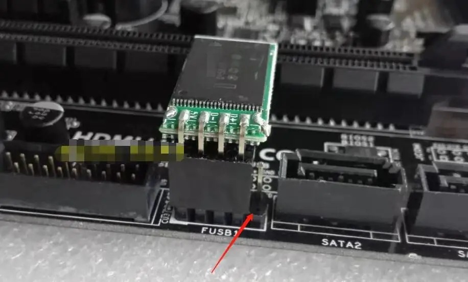 Новый SSD диск Adsyncetek eUSB 4 Гбайт DOM 9 контактный шаг 2 54 мм промышленный встроенный USB