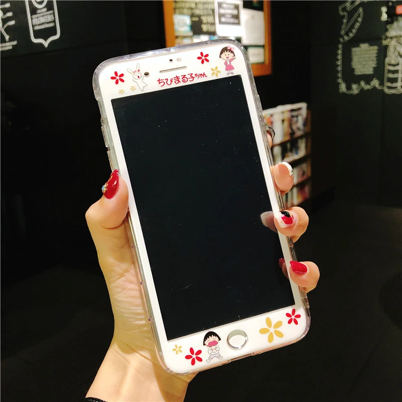 Для iphone 8 plus милый Sakura momoko динамический с блестками и жидкостью чехол сияющими +