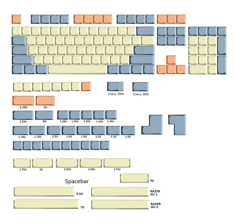 WEST мир PBT Dye-sub keycap XDA профиль для механической клавиатуры XD64 GH60 87 TKL 104 108 ansi xd96 xd84 jj40 50 jj16