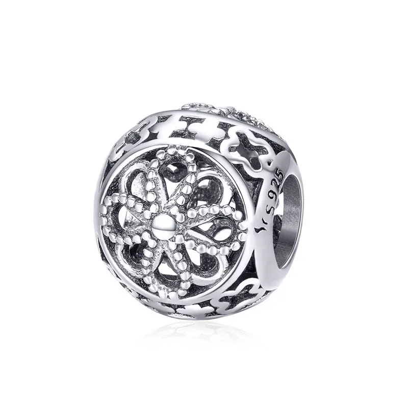 Fit Pandora браслет серебро 925 улыбка лицо Дельфин ключ Морская звезда мальчик подвески цветок дерево Wng бусины для изготовления ювелирных изделий - Окраска металла: asa899-2