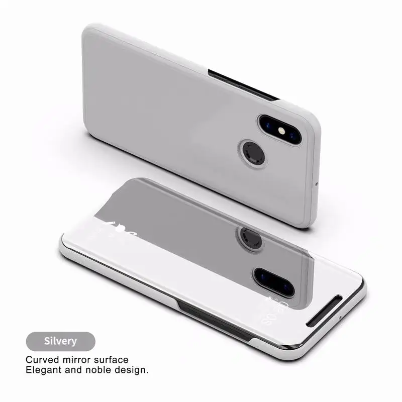 Противоударный чехол для Xiaomi mi Max 3 роскошное умное зеркало флип Полная защита крышка на Xio mi Note 3 Fundas аксессуар