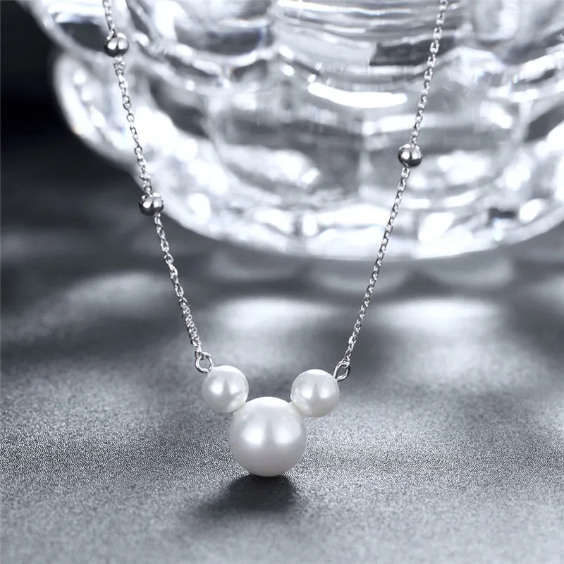 Ожерелье DODO женское из серебра 925 пробы с пресноводным жемчугом|brand necklace|necklace