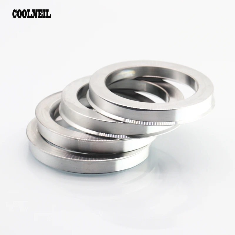 Аксессуары jdm 4 шт./лот кольца ступицы для колеса OD 63 3 63.3563 65.173.167.1 из алюминиевого