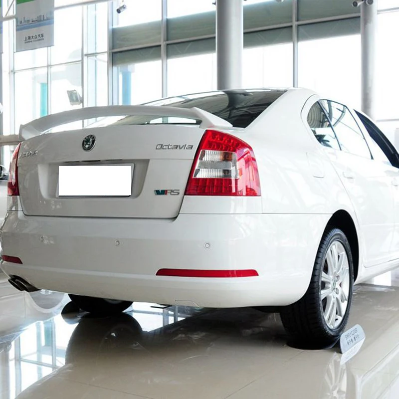 Для Skoda Octavia спойлер 2006 2014 GT Стиль авто украшение в виде хвостового крыла ABS