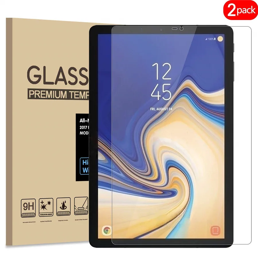 2 шт. закаленное стекло для Samsung Tab S4 10 5 дюймов T830 T835 T837 Защитная пленка экрана Galaxy