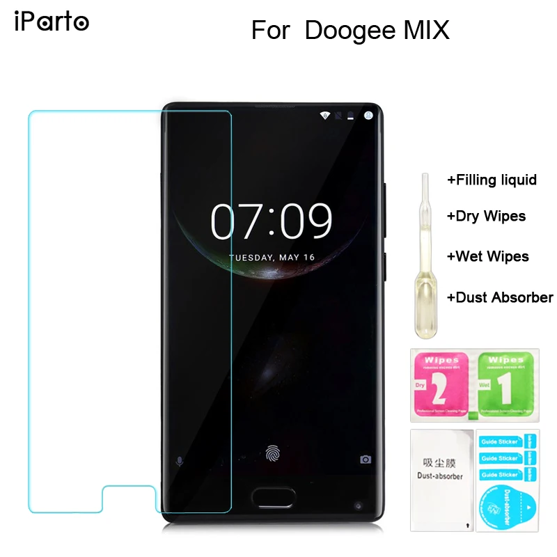 5 дюймов Doogee MIX закаленное стекло 100% Оригинал Премиум 9H 2.5D Защитная пленка для Phone
