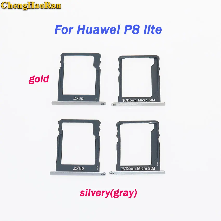 ChengHaoRan для Huawei P8 lite p8 2017 лоток sim карт Nano SIM & Micro S D Держатель Замена
