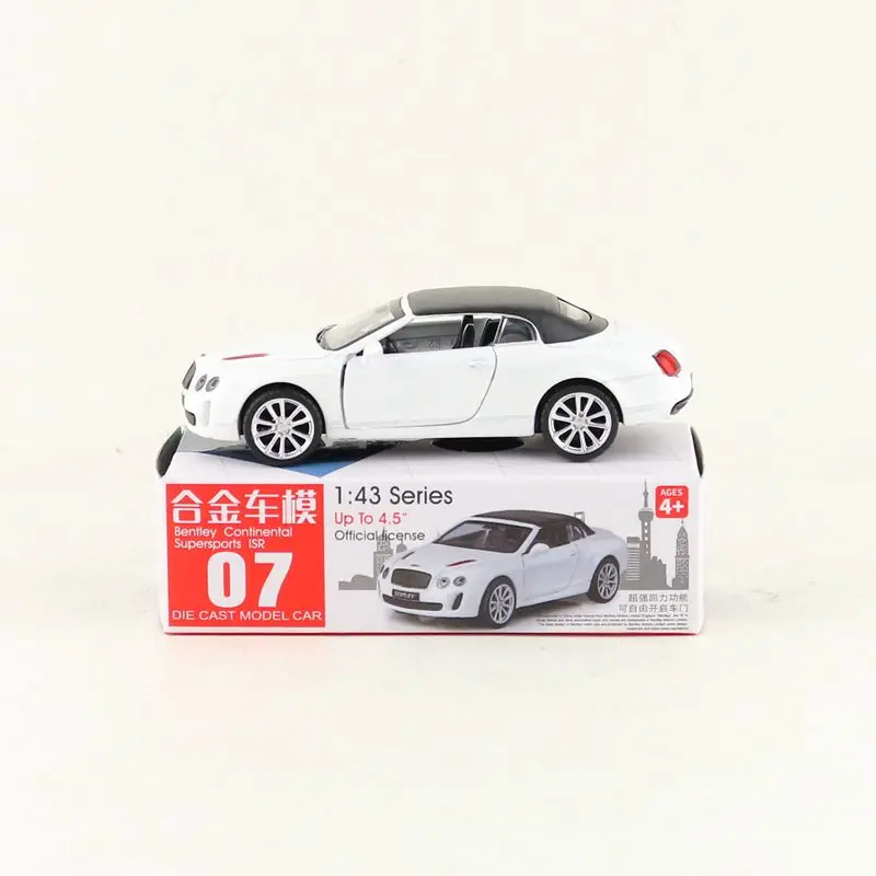 Масштаб 1:43/литая Игрушечная модель/Bentley Continental Supersports ISR/гоночный