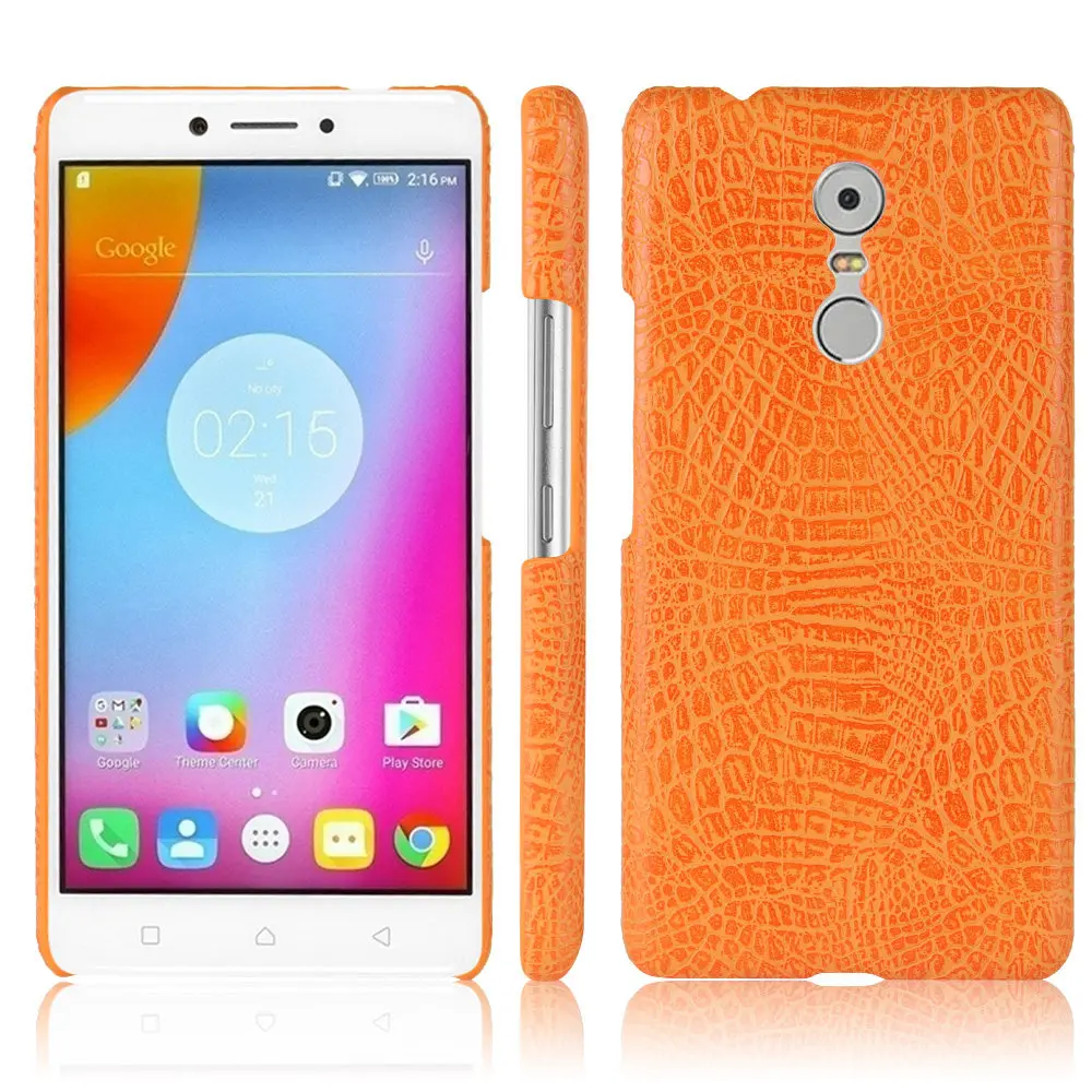Чехлы для телефонов lenovo K6 Примечание плюс k53a48 жесткий защитный мобильный телефон