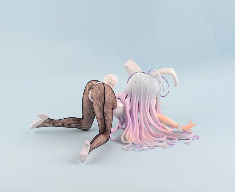 Аниме Нет игры нет жизни фигурку Широ Bunny Girl 1/4 весы сексуальная модель куклы