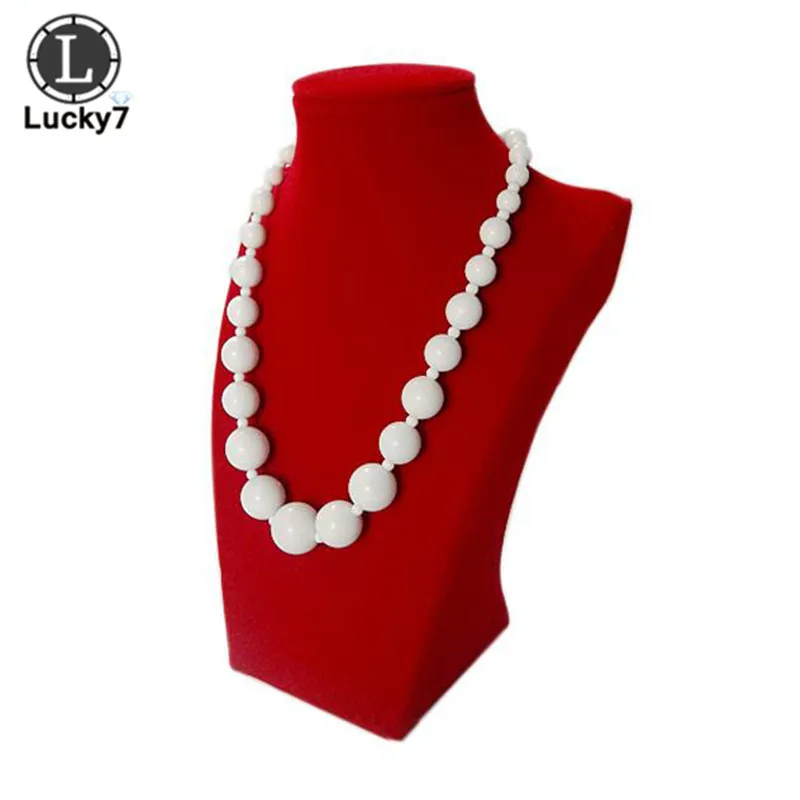 3 размера красный бархатный манекен набор деревянная стойка полка Портрет