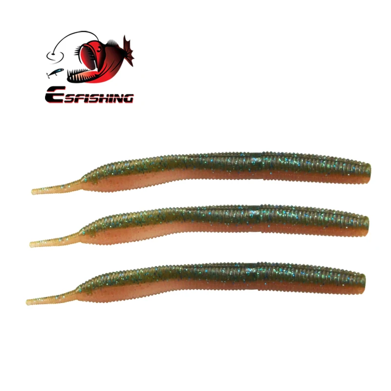 Esfishing рыболовные приманки мягкие червь сексуальные ударные 14 см 5 г 10 шт. мягкие приманки воблер Джеркбейт форель Щука Зандер Морская рыбалка