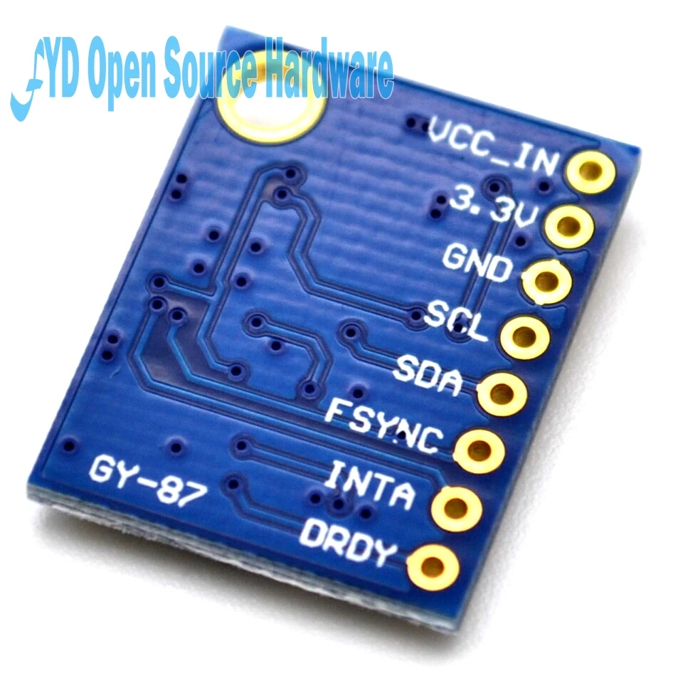 1 шт. GY 87 10DOF MPU6050 HMC5883L BMP180 GY87 10DOF|mpu6050 hmc5883l bmp180|hmc5883l10dof |