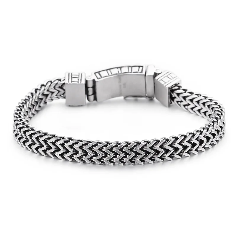 8 мм Египетский Анкх символ жизни байкерские браслеты мужские и женские из