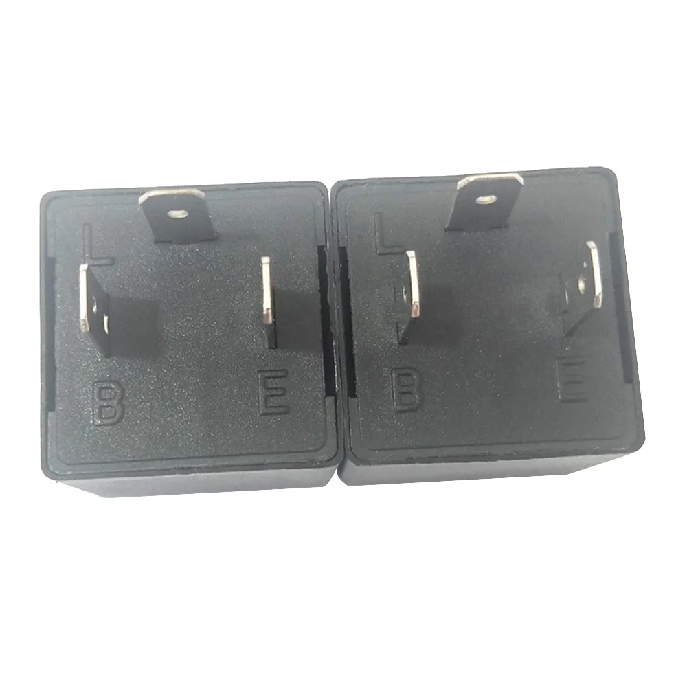 Автомобильный проблесковый маячок реле 3-контактный регулируемый светодиодный