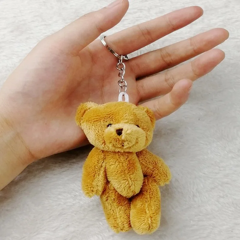 5 шт. 8 см Милая коричневая плюшевая игрушка плюшевый Набивная Медведь игрушки