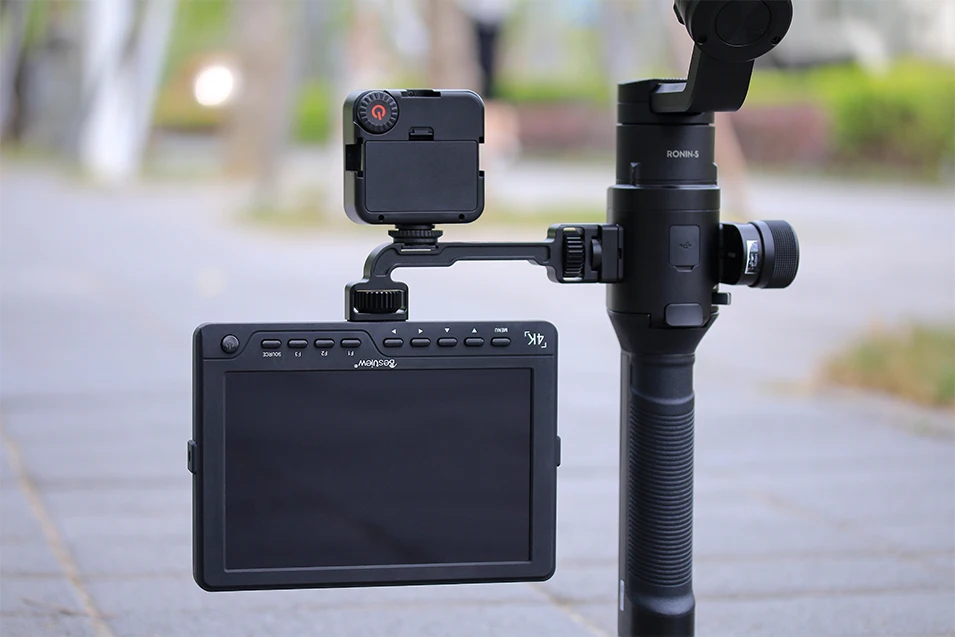 Ronin S удлинитель с 1/4 ''холодным башмаком крепление для мониторов микротелефонов Видео огни поворачивается магический рычаг для DJI Ronin-S