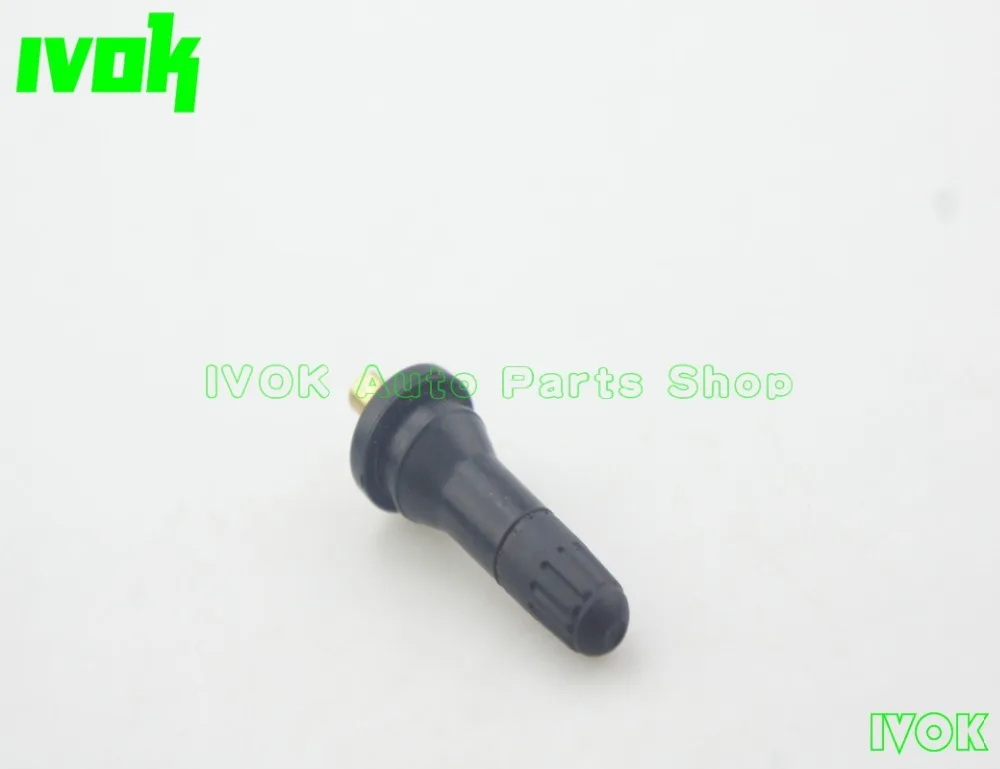 100 комплектов Schrader TPMS стильный Резиновый выдвижной клапан оптовая продажа для