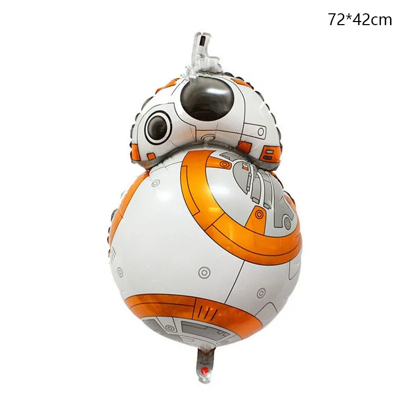1 шт космонавта Звездные войны шары Звездные войны R2-D2 BB-8 робот Фольга шар щенки приятелей детская День рождения украшения