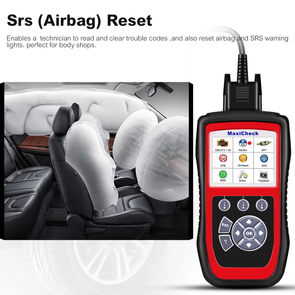 Autel MaxiCheck Pro OBD2 сканер автомобильный диагностический инструмент считыватель