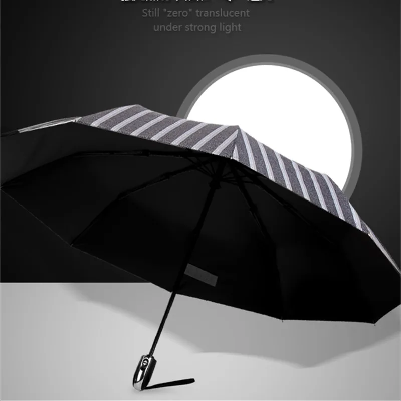 Настоящий автоматический складной зонт для мужчин от дождя качественный