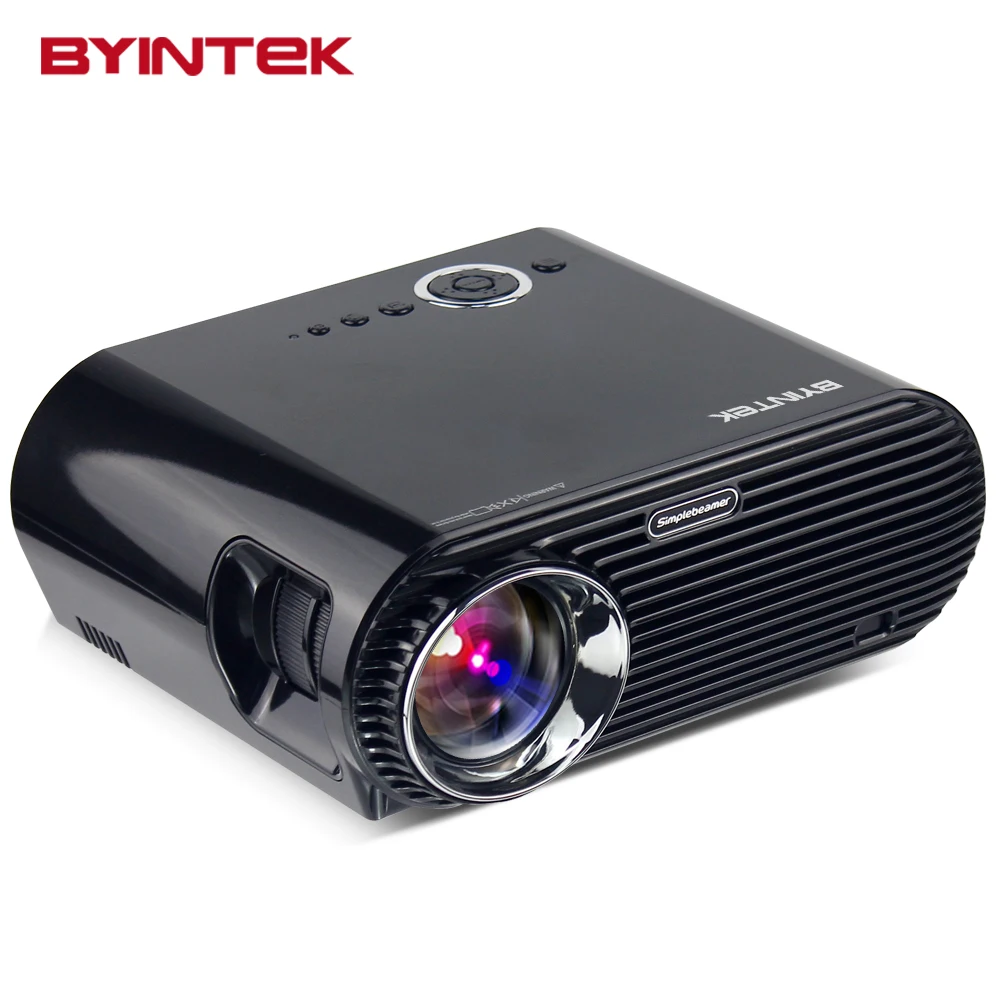 Byintek BL127 Новинка 2017 года Дизайн 720 P 1080 фильм Кино USB HDMI VGA acto Проектор для домашнего