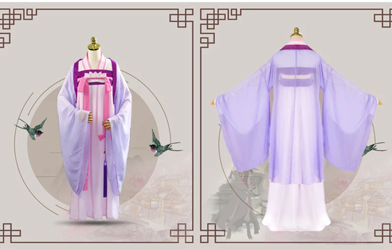 Grandmaster of Demonic Cultivation Dress основатель Diabolism Jiang Yanli маскарадный костюм Mo Dao Zu Shi женское